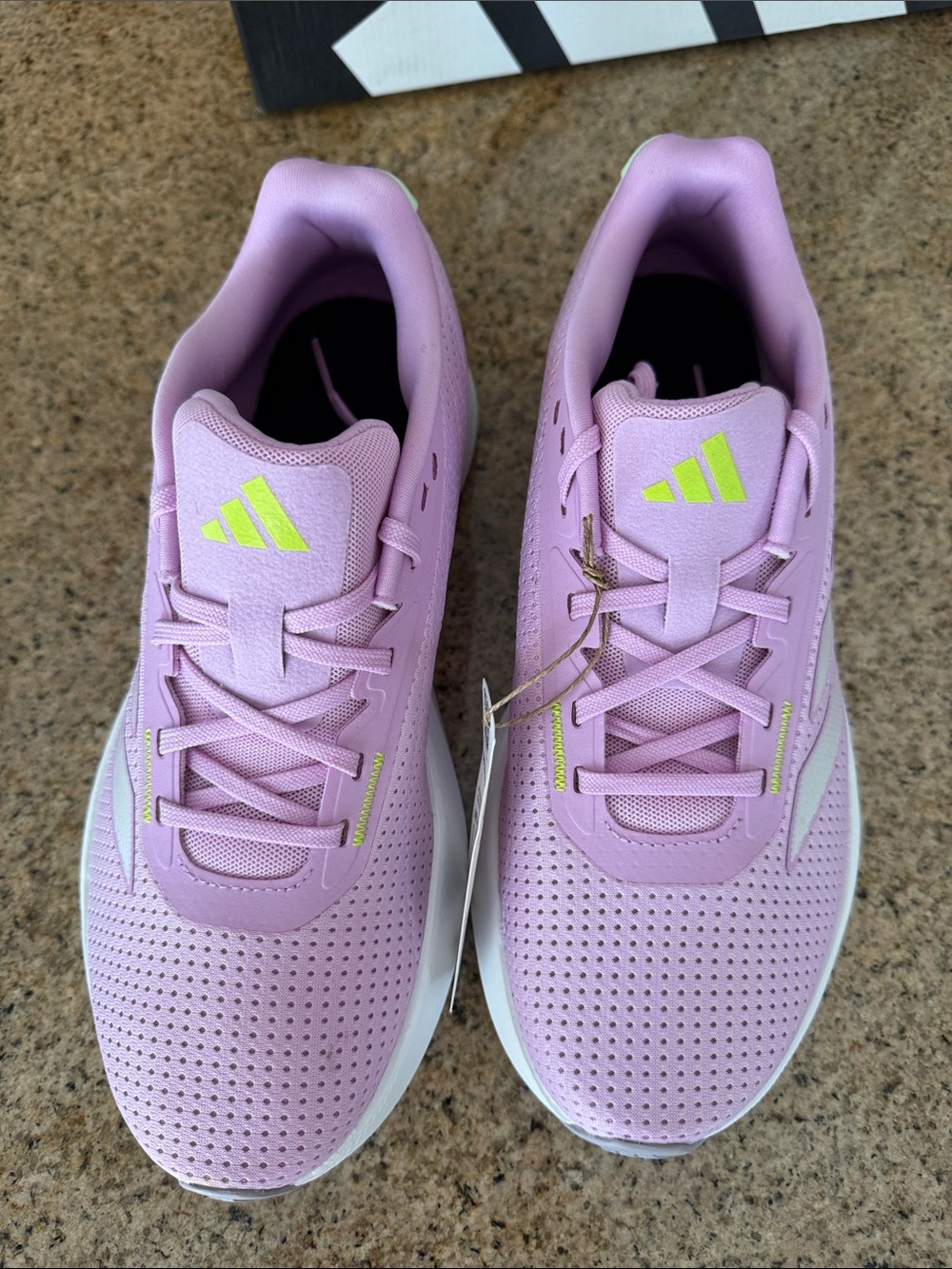 Adidas Duramo SL, Bliss Lilac/Zero Metallic/Silver Dawn Women’s 9.5 BRAND NEW - Picture 7 of 14